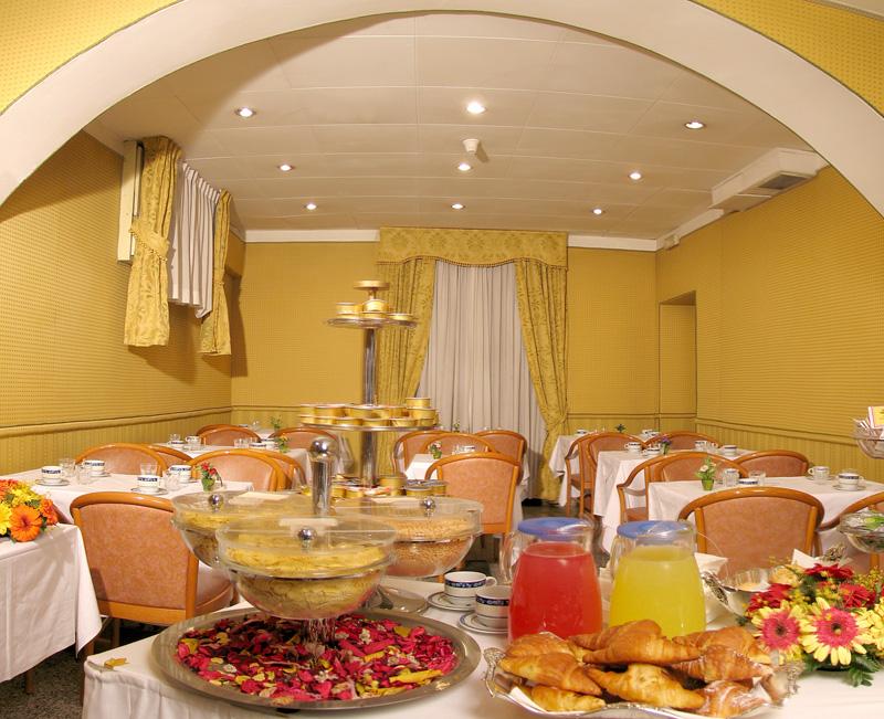 Hotel Nizza Ρώμη Εστιατόριο φωτογραφία